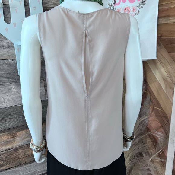 EUC Lush Color Block Pleated Front Shift Dress with Open Back Medium 💗 - Picture 5 of 8